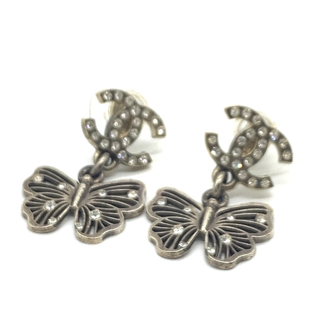 CHANEL Logo Earrings